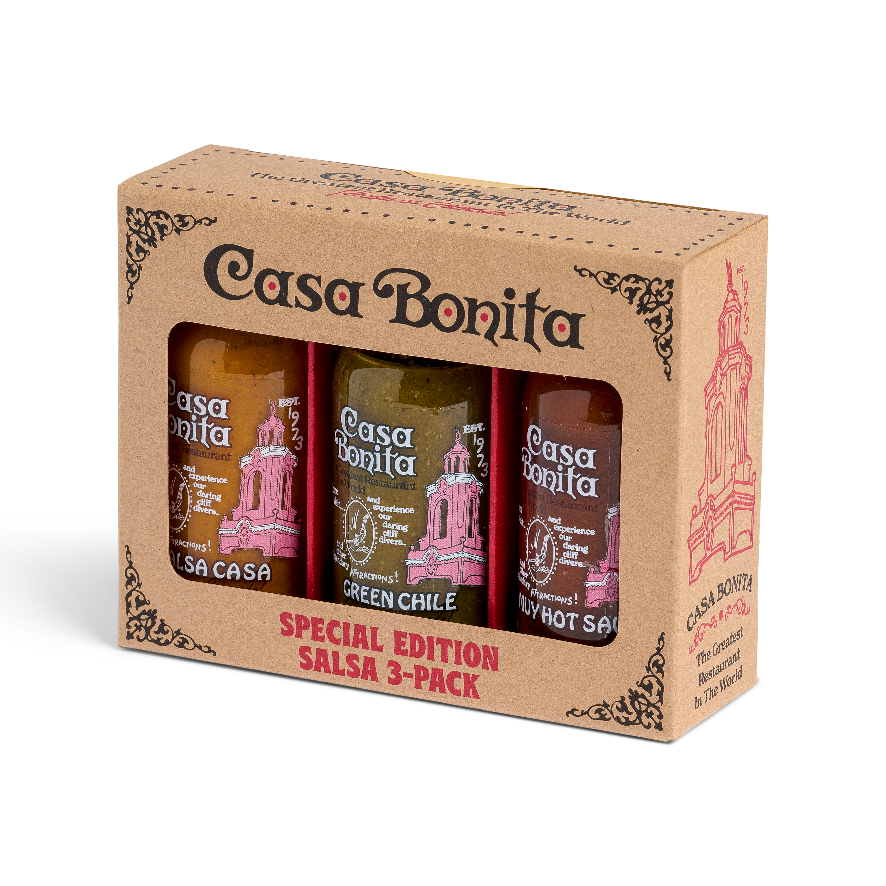 Casa Bonita 3-Pack Salsa Gift Set