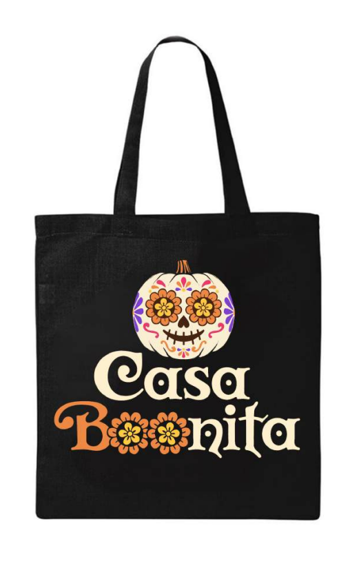 Casa Bonita Pumpkin Tote Bag