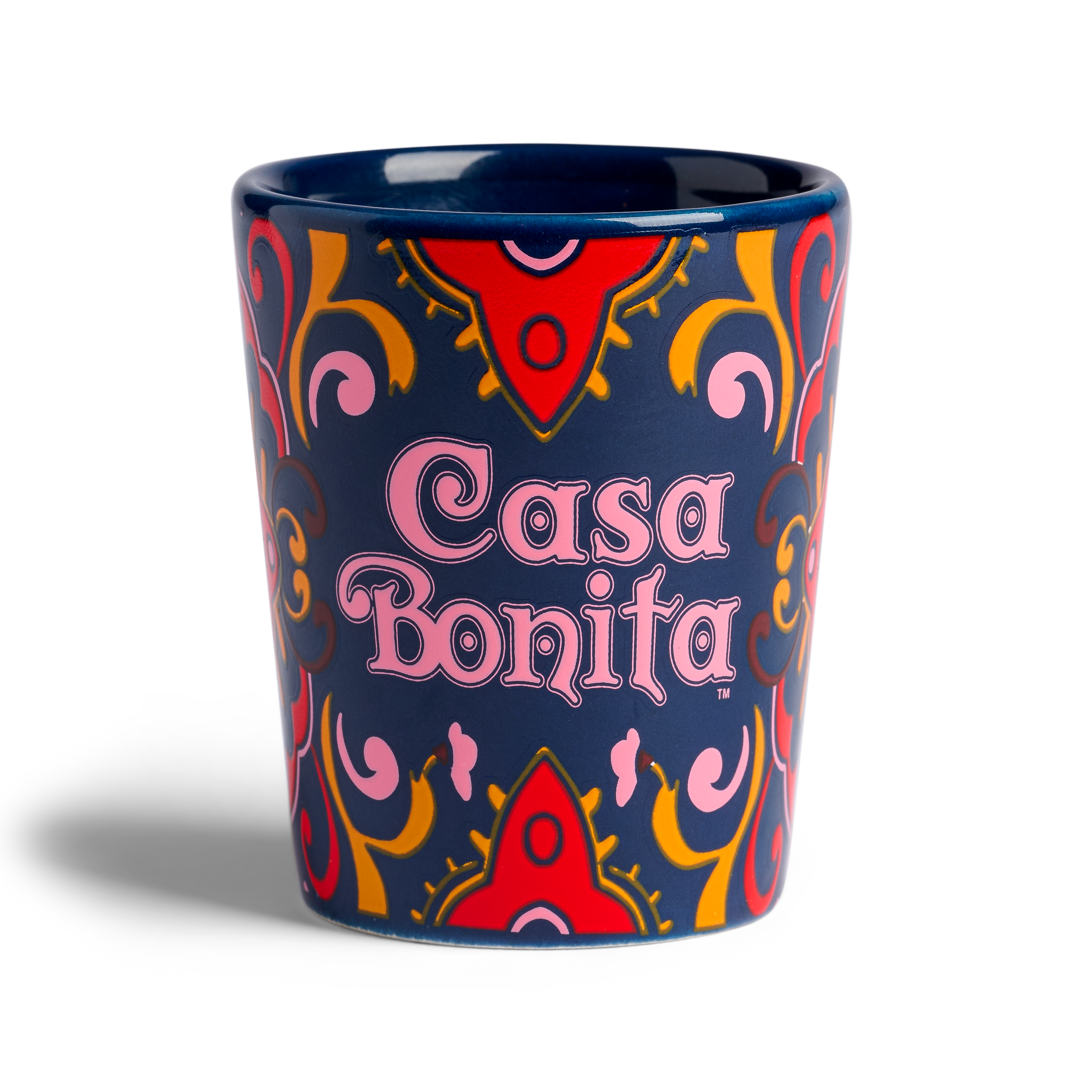 Casa Bonita Navy Sopaipilla Flag Shot Glass