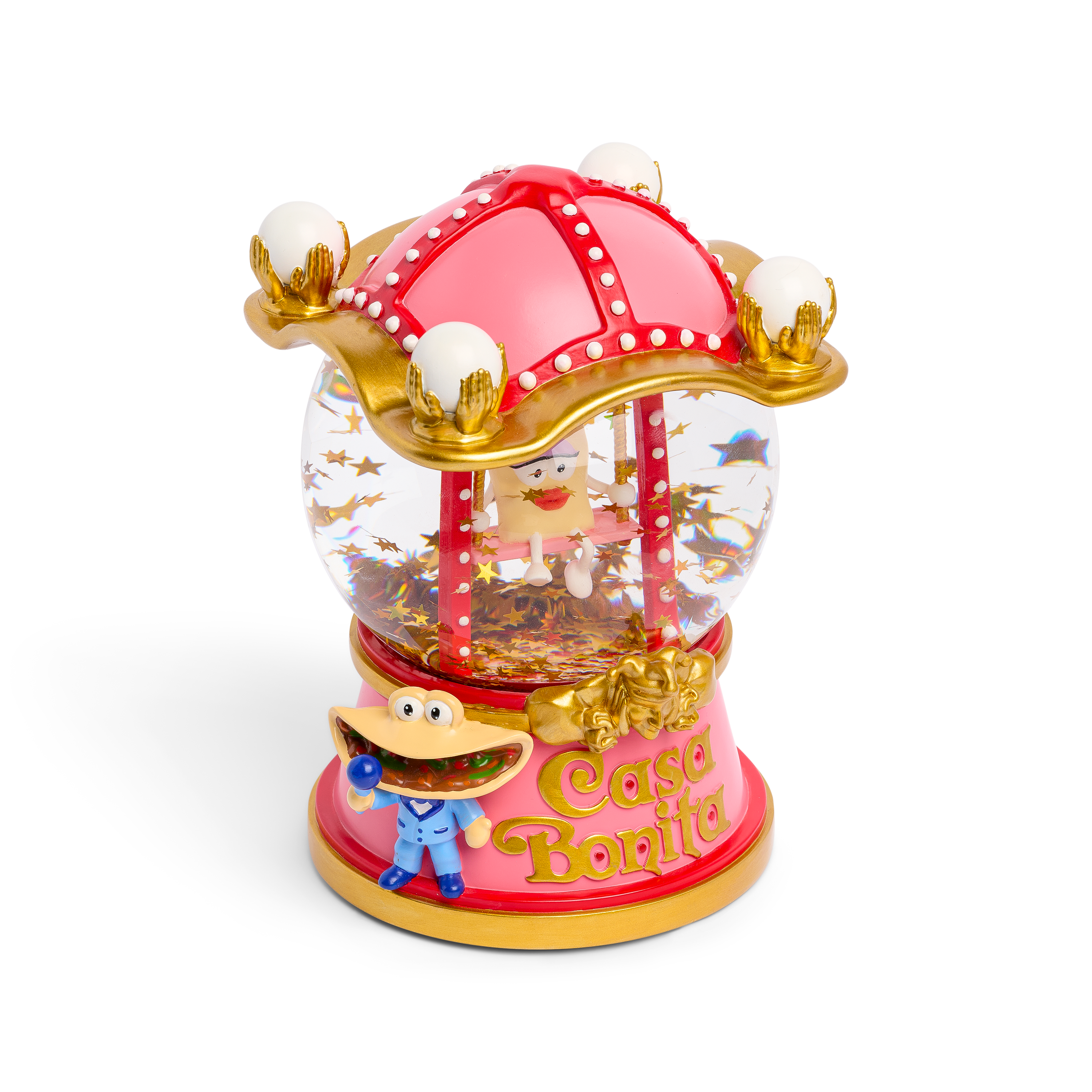 Casa Bonita Medium Sopapilla Snowglobe