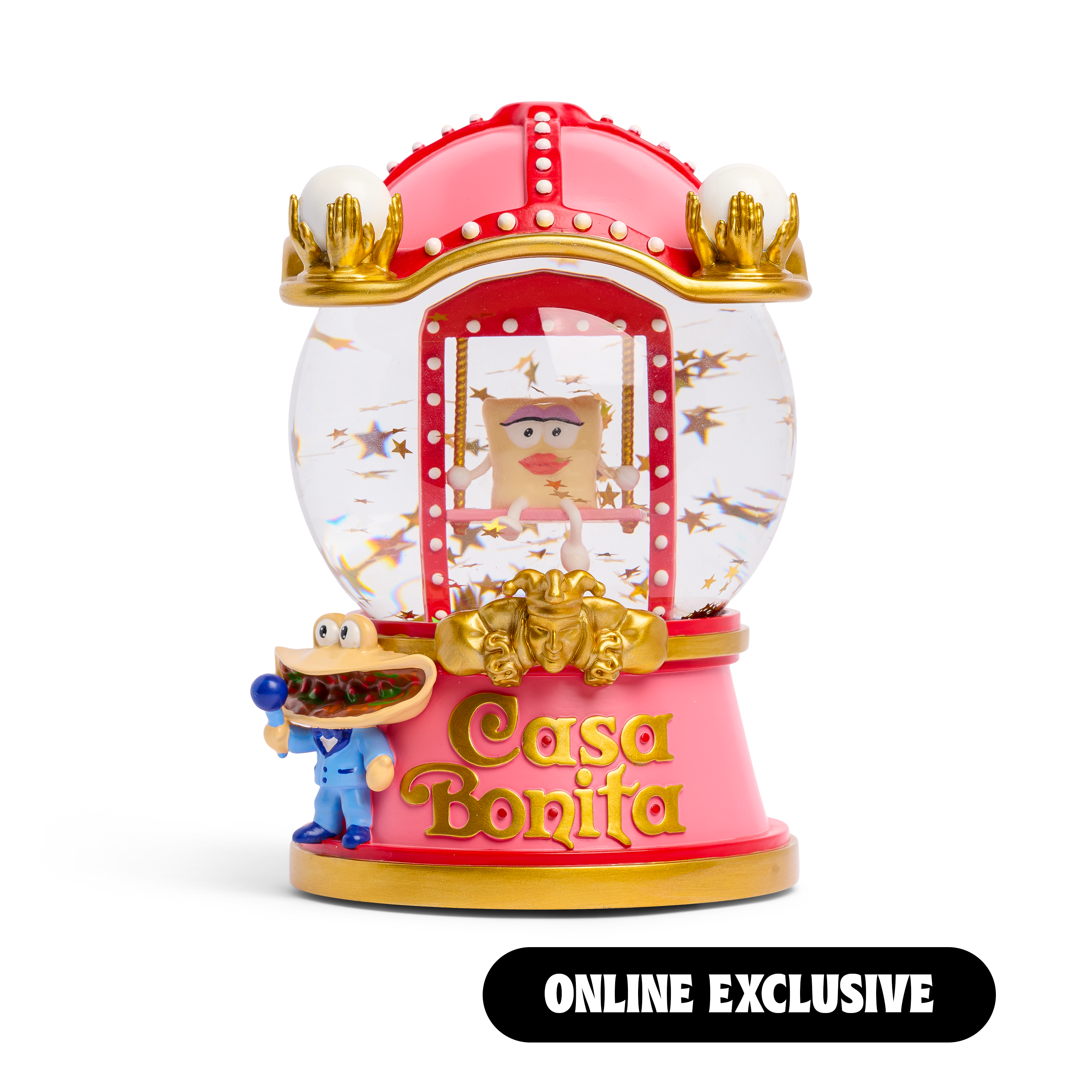 Casa Bonita 7 Inch Sopaipilla Snowglobe