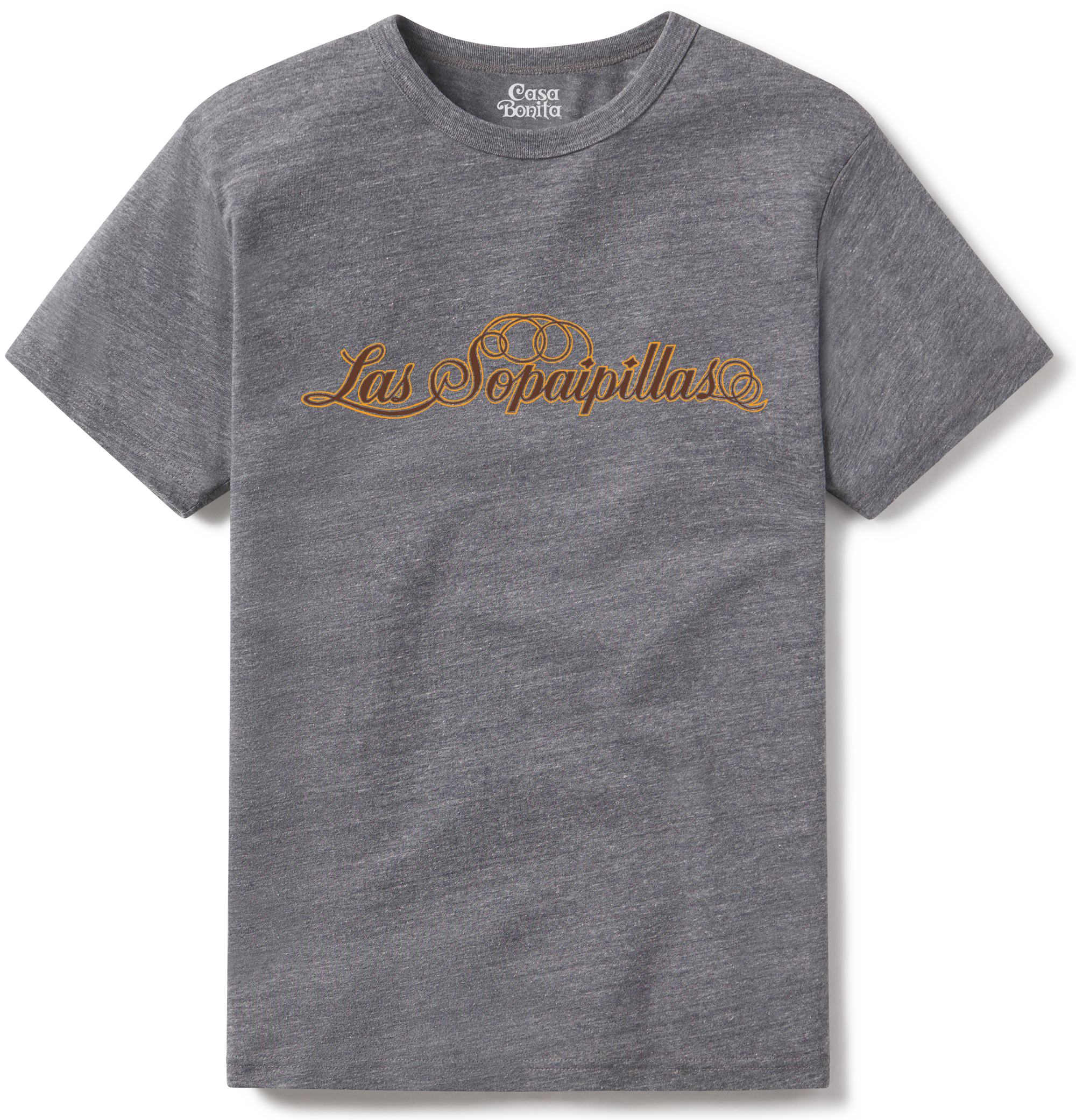 Casa Bonita Gray Las Sopaipillas T-Shirt