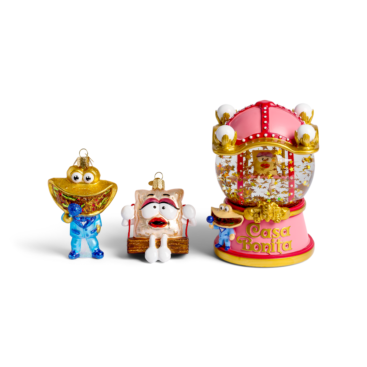 Casa Bonita Taco Old World Christmas Ornament