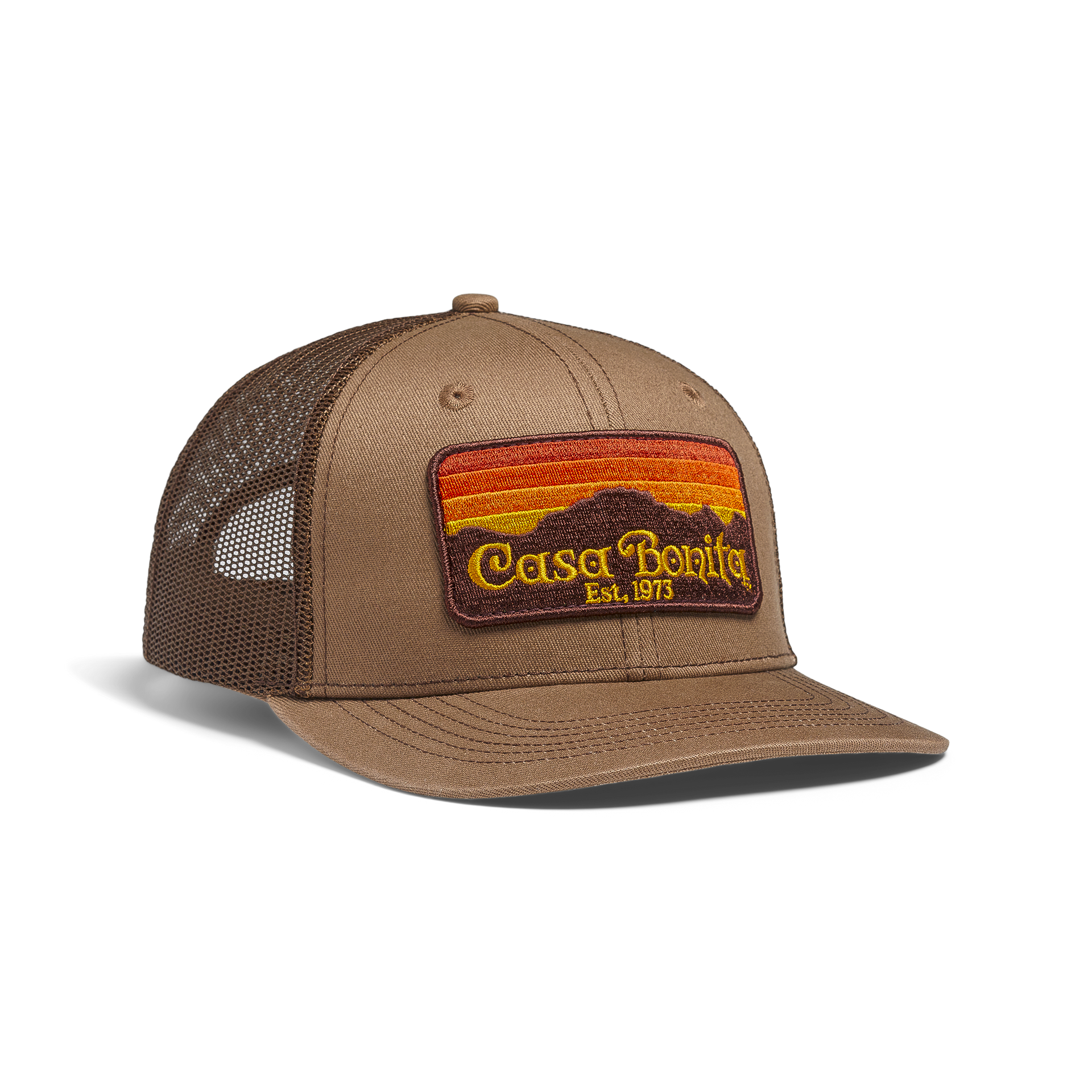Casa Bonita Brown Front Range Structured Snapback