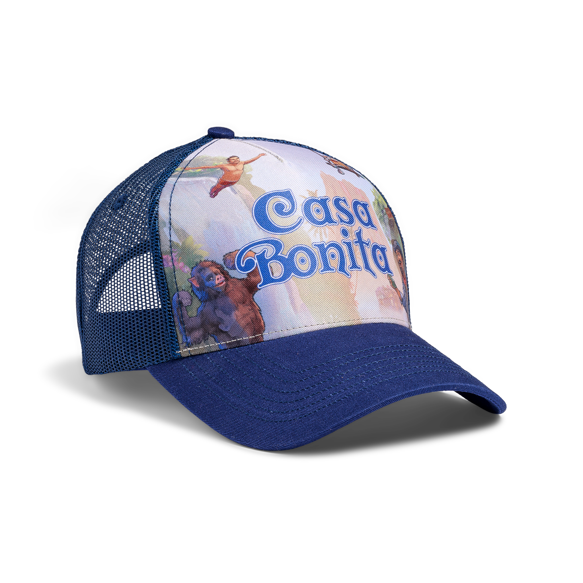 Casa Bonita Navy Mi Amor Trucker Hat