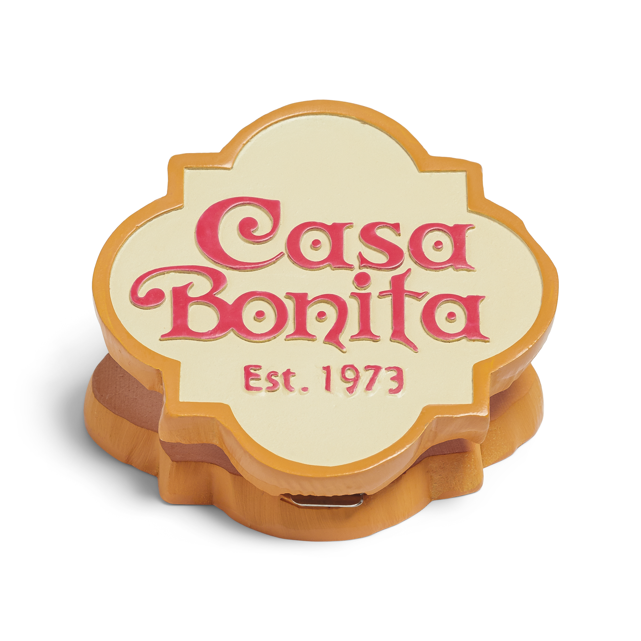 Casa Bonita Shield Logo Chip Clip
