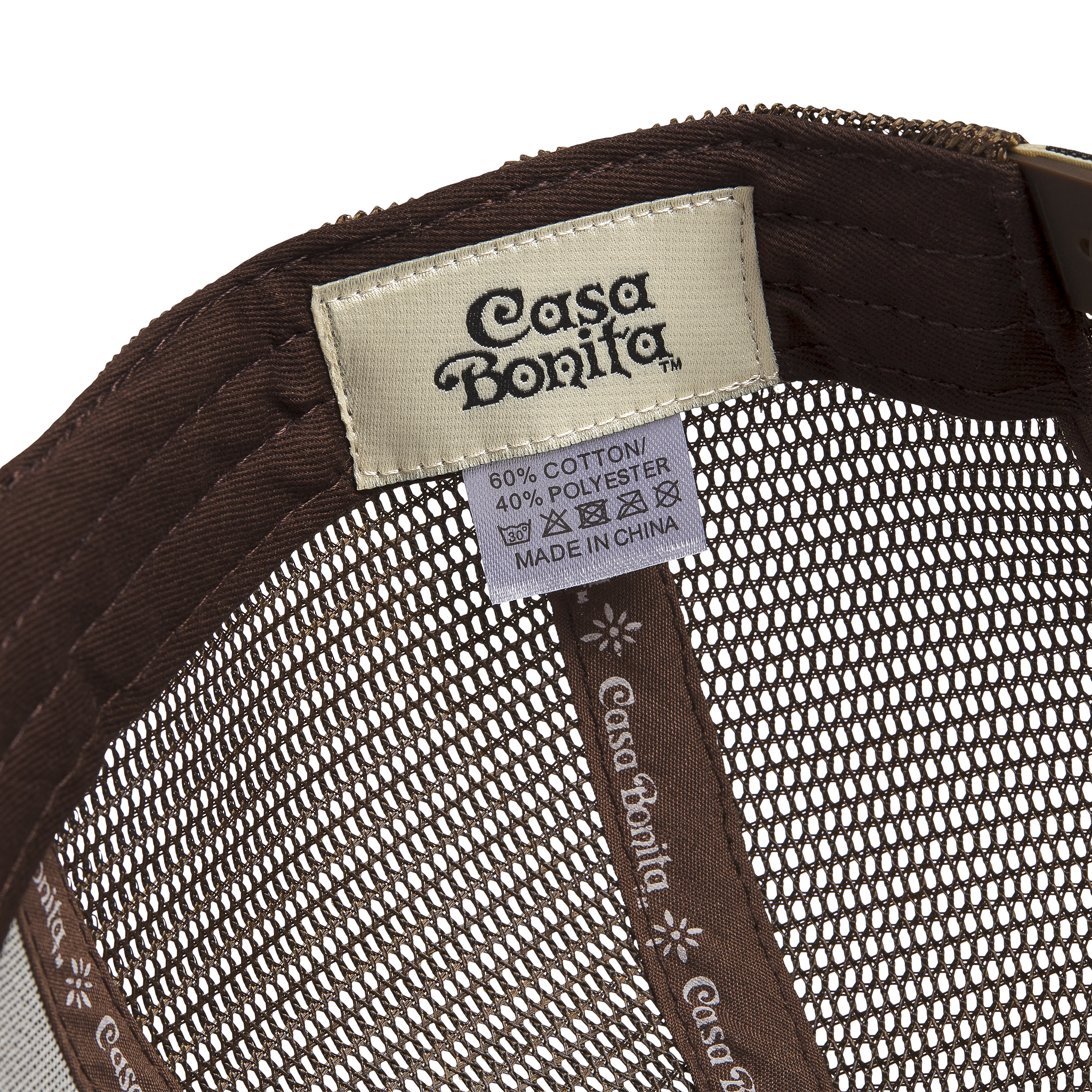 Casa Bonita Brown Front Range Structured Snapback