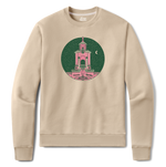 Casa Bonita Beige Twilight Tower Crew Sweatshirt