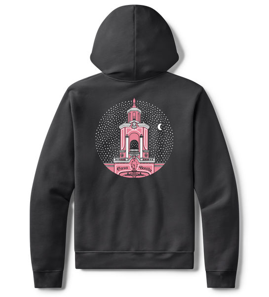 Casa Bonita Black Twilight Tower Full Zip Hoodie