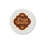 Casa Bonita Brown Shield Coaster