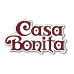 Casa Bonita Brown Logo Die Cut Sticker