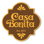 Casa Bonita Brown Shield Die Cut Sticker