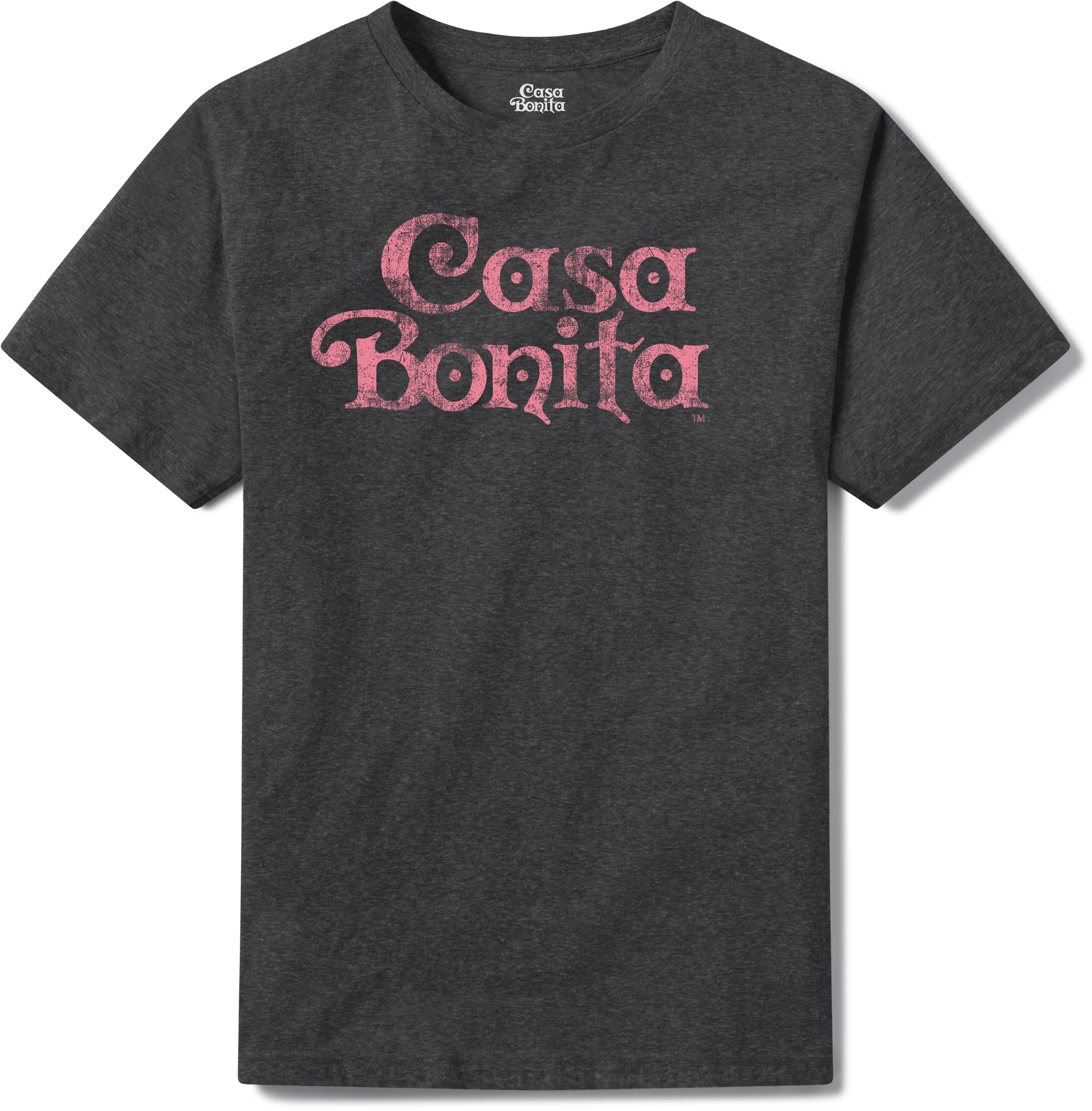 Casa Bonita Black Distressed Logo T-Shirt