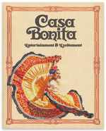 Casa Bonita Dancing Girl Sticker