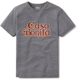 Casa Bonita Heather Gray Retro Logo T-Shirt