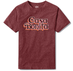 Casa Bonita Maroon Retro Logo T-Shirt