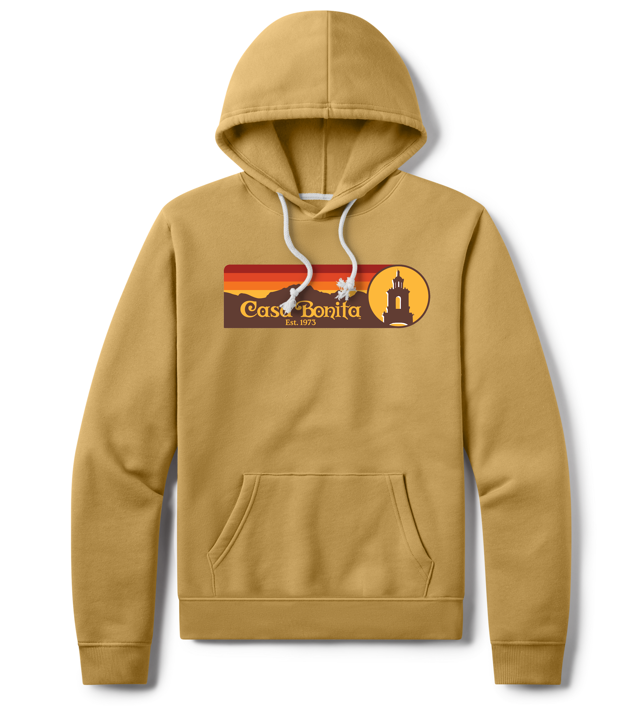 Casa Bonita Mustard Front Range Hoodie