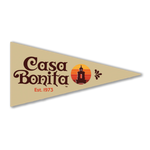 Casa Bonita Pennant Die Cut Sticker