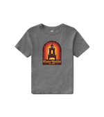 Casa Bonita Toddler Heather Gray Sunset Tower T-Shirt