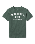 Casa Bonita Youth Hunter Green Dive Team T-Shirt